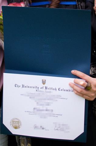 不列颠海角大学毕业模板成绩单