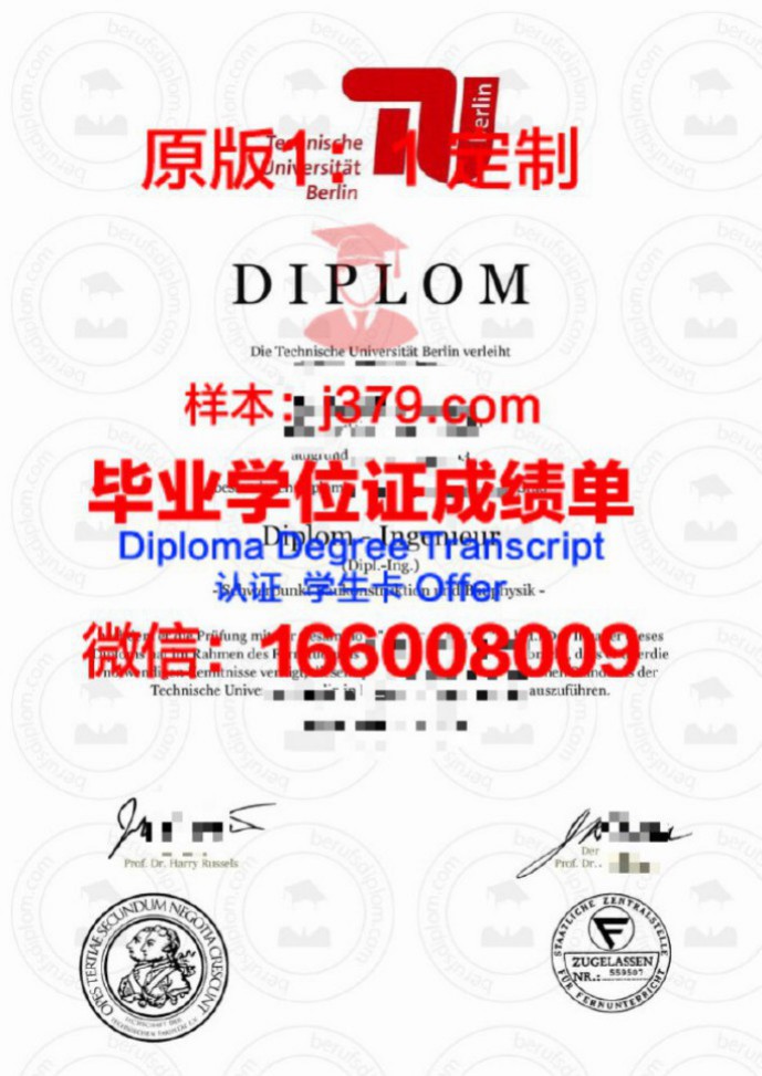 柏林艺术大学毕业证Diploma文凭