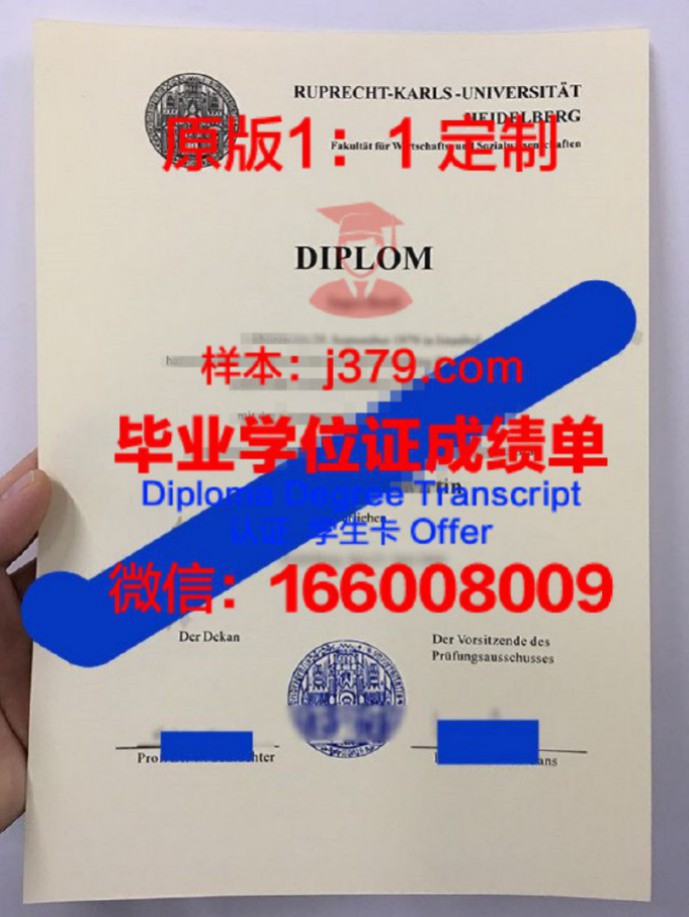 海德堡大学毕业证Diploma文凭_1