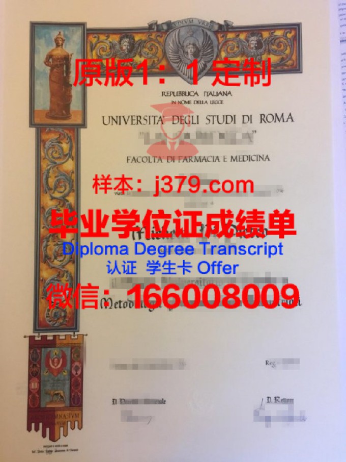 罗马第一大学本科毕业证(罗马第一大学排名)