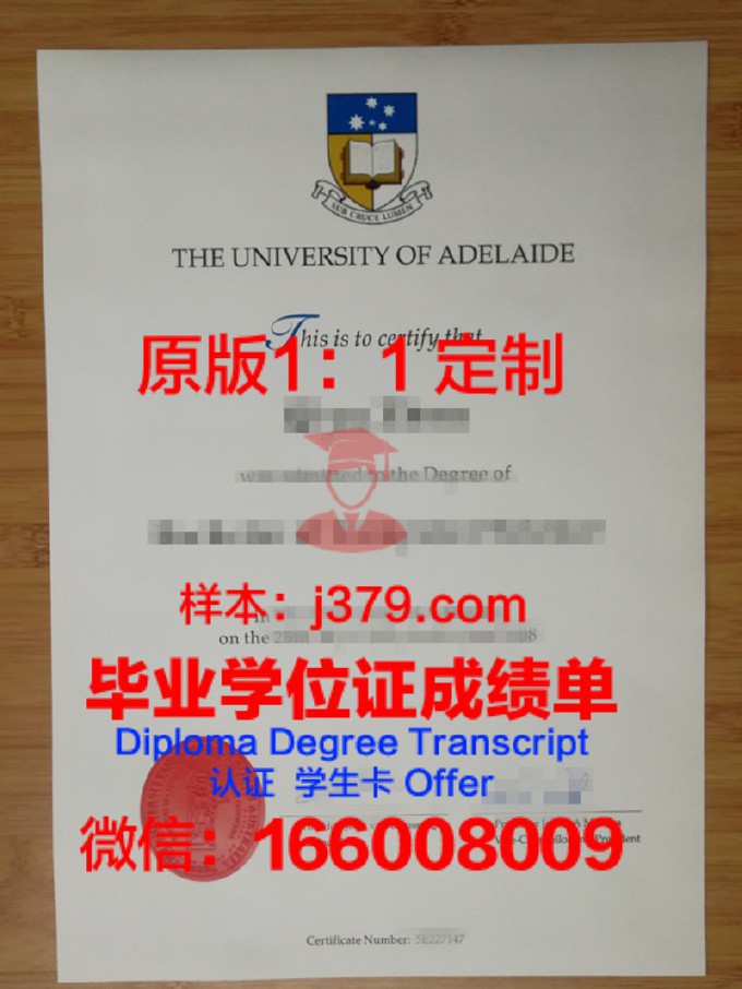 阿德莱德大学毕业证高清图(阿德莱德大学贴吧)