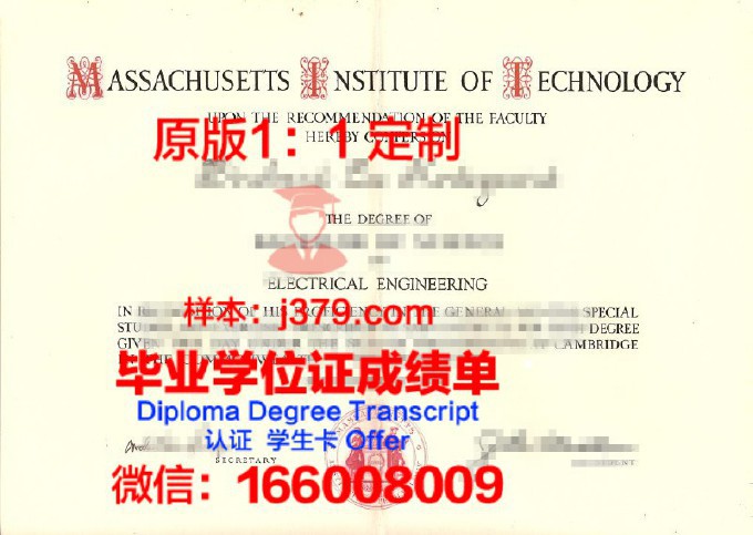 麻省理工毕业证样本(麻省理工毕业证样本图片)